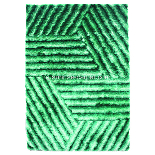 Populer Polyester 3D Shaggy Rug